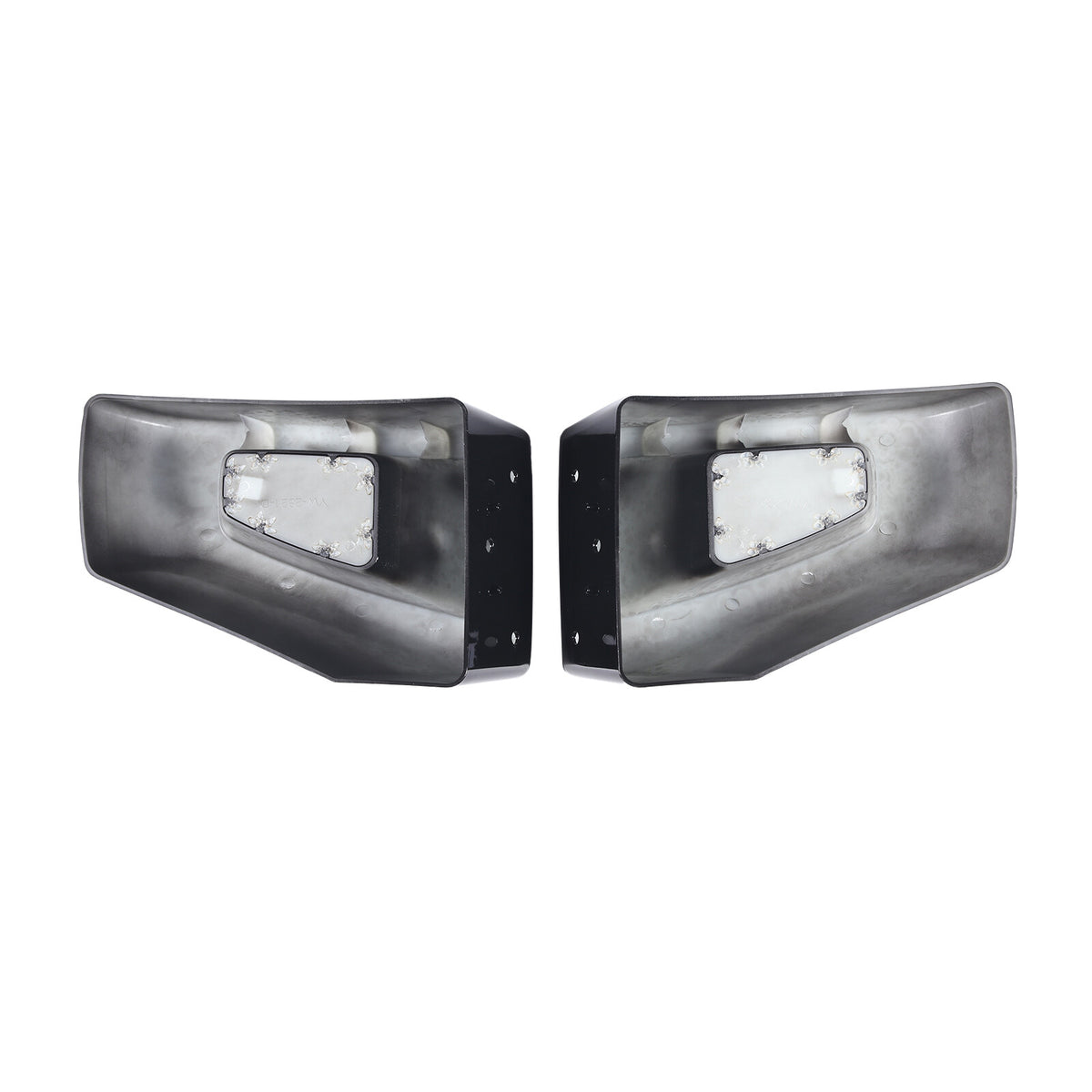 Glossy Black Front Bumper & Side Cover Trim Kit For Hummer H2 SUV SUT 2003-2009 16