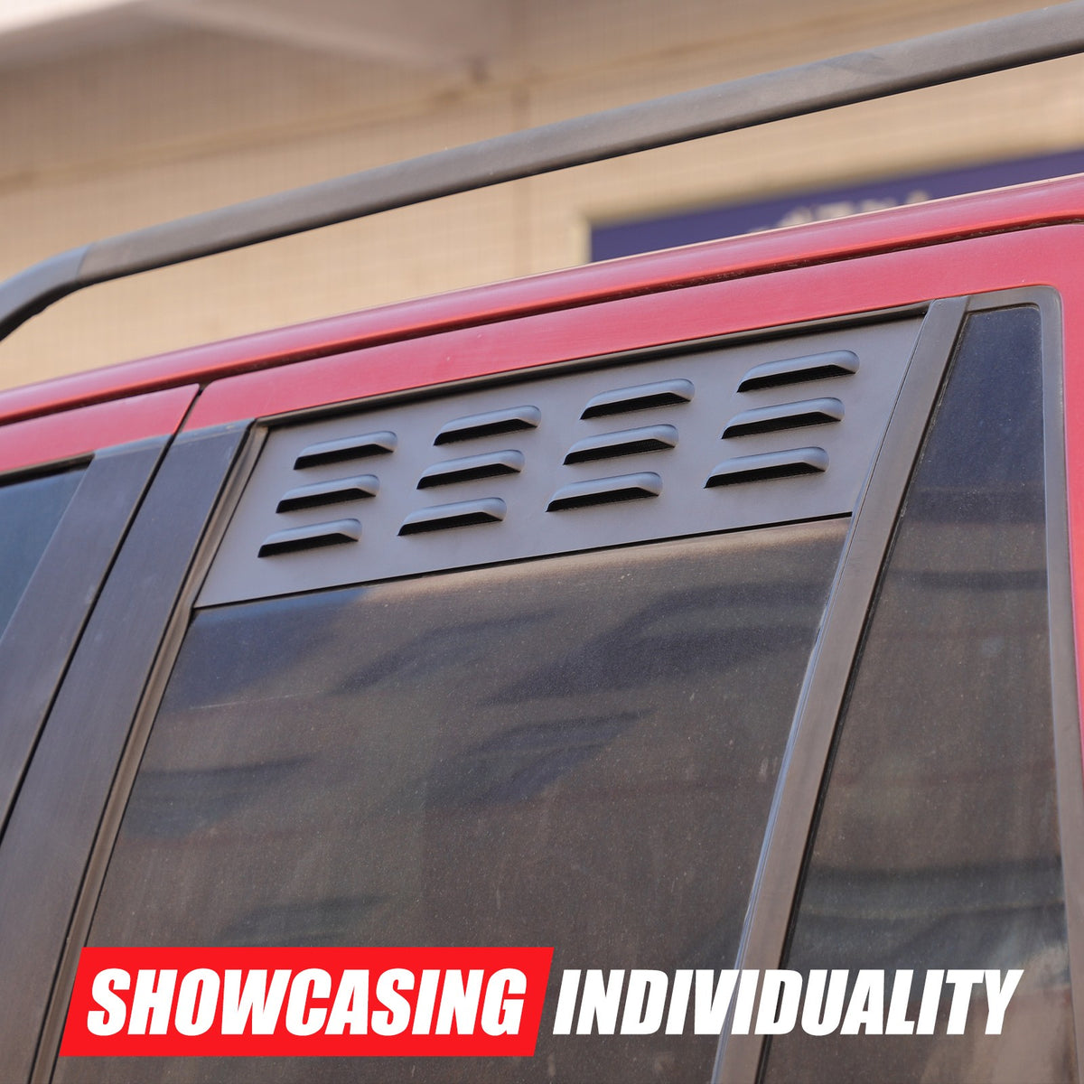 Rear Door Window Louver Air Vent Panel Trim Cover For LR Freelander 2 L359 07-15 11