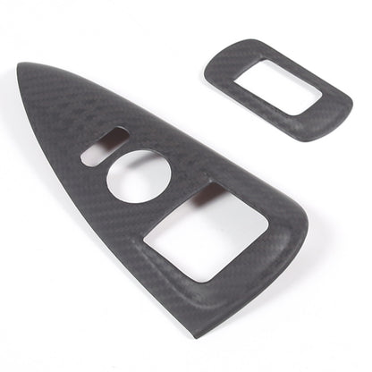 Matte Dry Real Carbon Fiber Center Console Trim Cover For Corvette C6 2005-13 83