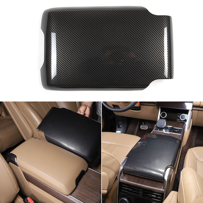 Carbon Center Console Trim Interior Cover Set For Range Rover Sport/Vogue 23-24 2