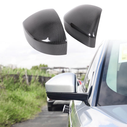 Real Carbon Fiber Side Mirror Cover For LR Range Rover Evoque 2014-2020 13