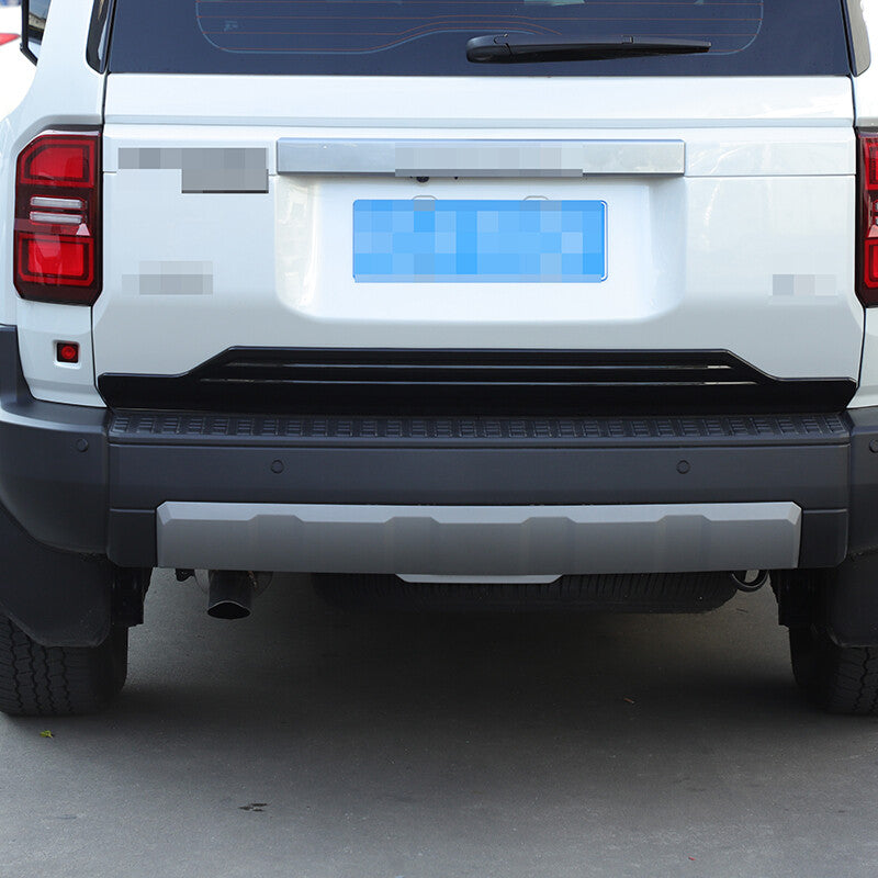 Glossy Black Molding Tailgate Liftgate Trim For Toyota Land Cruise LC250 2024+ 1