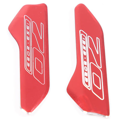 Aluminum Alloy Exterior Hood Engine License Plate Trim For Corvette C8 2020+ US - Variants 16-20 29