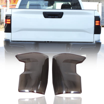 Smoked Blackout Tail Light Lamp Cover Bezel Overlay Trim For Nissan Frontier 22+ 4