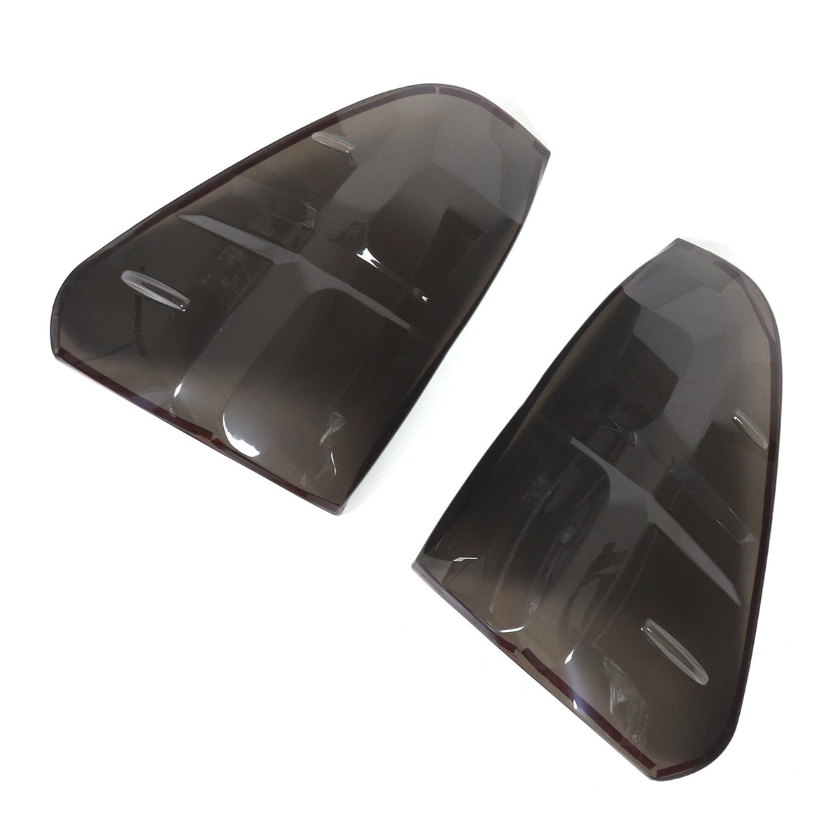 Smoked Black Rear Tail Light Guard Cover Trim Bezel For Toyota Hilux 2015-2019 4