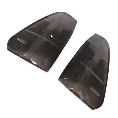 Smoked Black Rear Tail Light Guard Cover Trim Bezel For Toyota Hilux 2015-2019 4