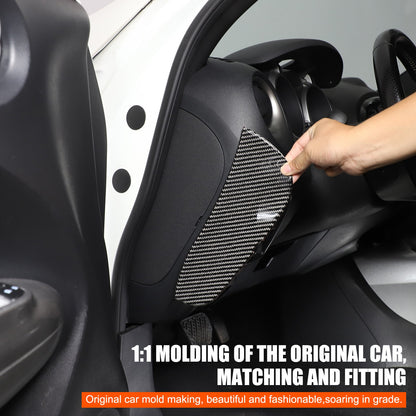 Soft Carbon Fiber Interior Center Console trim Sticker For Nissan Juke 2011-2019 168