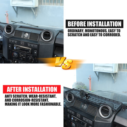 Magnetic Phone Holder Dashboard Storage Box For Land Rover Defender 2004-2018 10