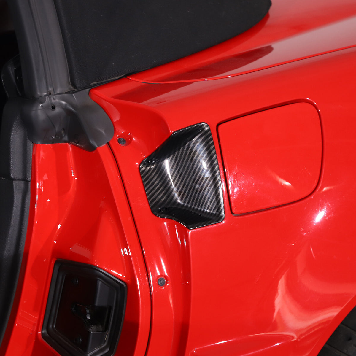 ABS Carbon Fiber Interior Exterior Cover Trim Kit For Corvette C6 2005-2013 175
