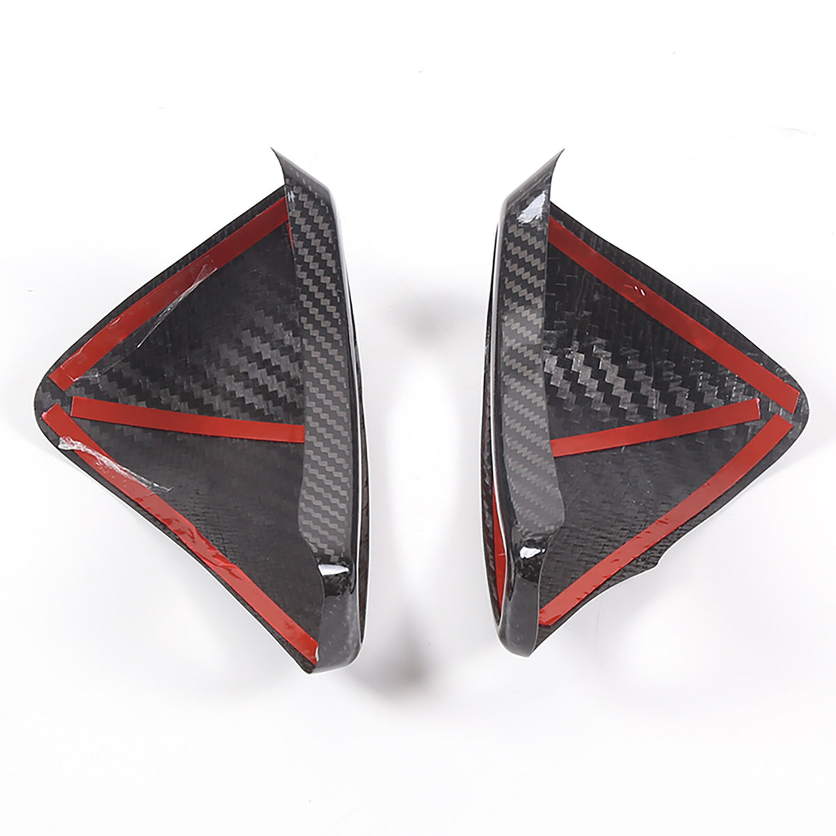 Real Carbon Fiber Dashboard Speedometer Side Cover Trim For Corvette C6 05-13US 10