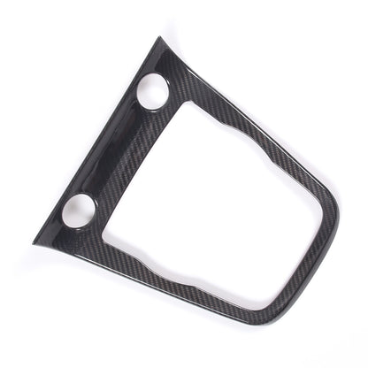 Real Carbon fiber Center Console Gear Shift Panel Trim for Jaguar F-type 13-22 8