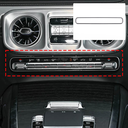 Real Carbon Fiber Air Conditioning Switch Trim For Benz G Class W465 G500 2025+ 13