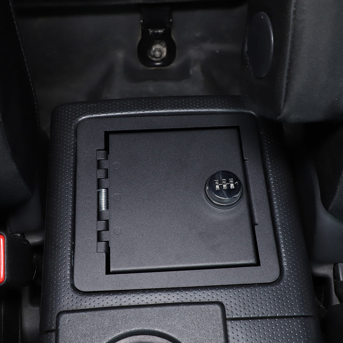 Center Console Safe Interior Storage Box With Lock For Toyota FJ Cruiser 07-21 5
