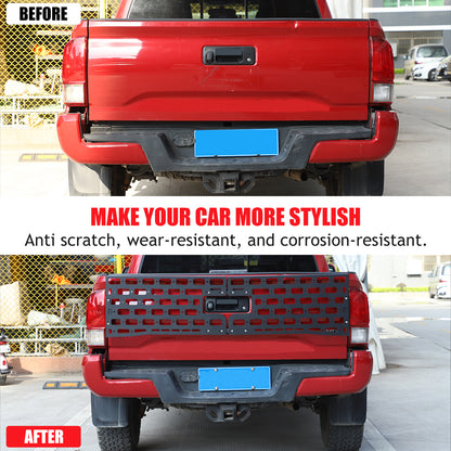 Rear Bed Molle Panel Truck Bed Tailgate Molle Panel For Toyota Tacoma 2016-22 21