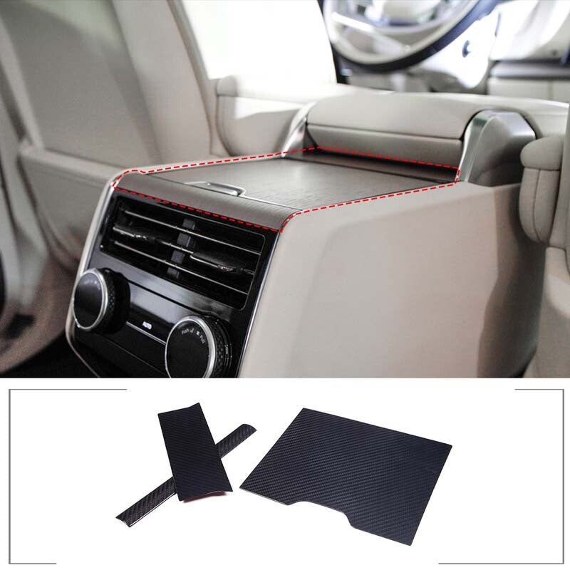 Dry Carbon Fiber Rear Air Outlet Vent Panel Trim For Range Rover Vogue 2022 3