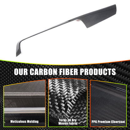 Real Carbon Fiber Dashboard Panel Trim For BMW 1 2 Series F20/F21/F22/F23 17-19 7