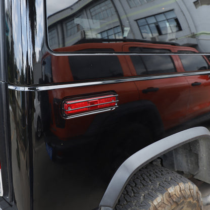 Carbon Steel Side Turn Signal Cover Mesh Protect Grille For Hummer H2 03-2009 US 7