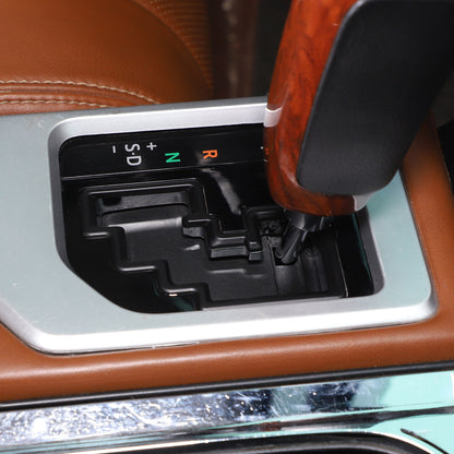 Matte Black Interior Center Console Trim Cover Kit Set For Toyota Tundra 14-21 - Styles 11-11 9