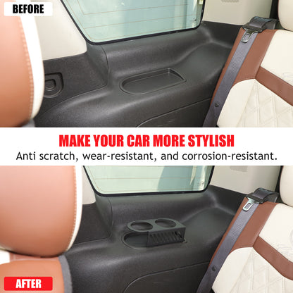 Aluminum Alloy Right Side Rear Cup Holder Trim For Cadillac Escalade 2007-2014 4