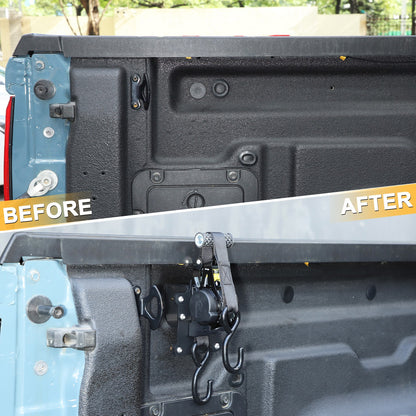 Truck Bed Retractable Ratchet Tie Down Straps Tightener For Ford Maverick 2022+ 10