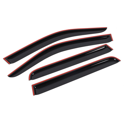 Window Rain Guards Visor Rain Guard Wind Deflectors For Ford Maverick 2022-2024 11