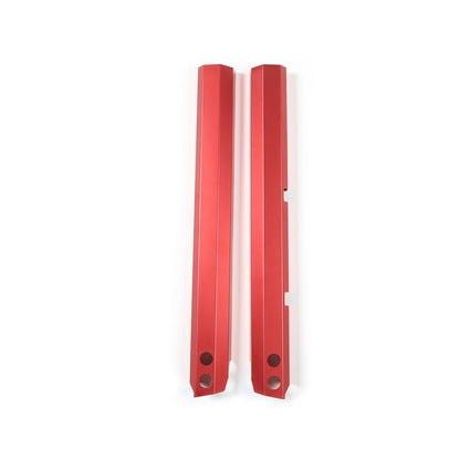 Red Alloy Engine Bay Inner Crossmember Panel Trim Cover For Corvette C8 20-26 US 11