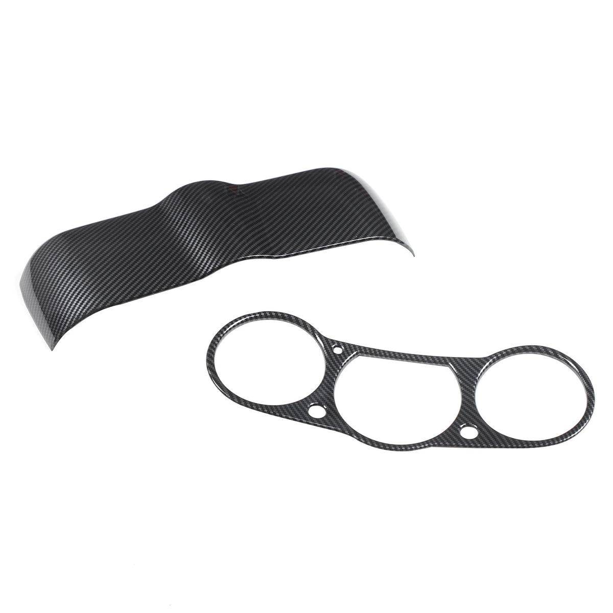ABS Carbon Fiber Dashboard Instrument Top Trim For Nissan 350Z Z33 2003-06 US 11