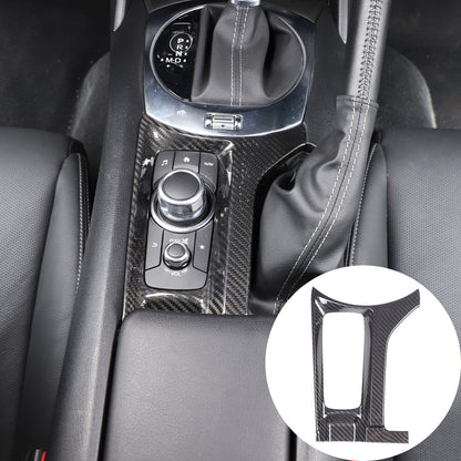 Real Carbon fiber Center Multimedia Panel Cover Trim For Mazda MX-5 2016-23 US 9