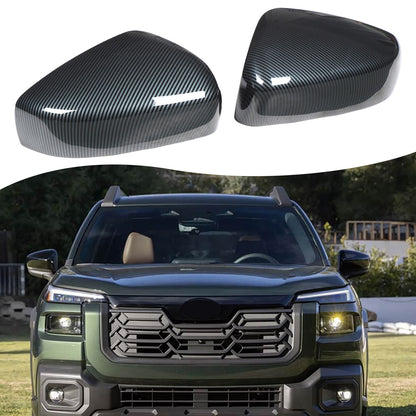 Carbon Fiber ABS Rearview Mirror Cover Trim For Subaru Outback 2026+ 14