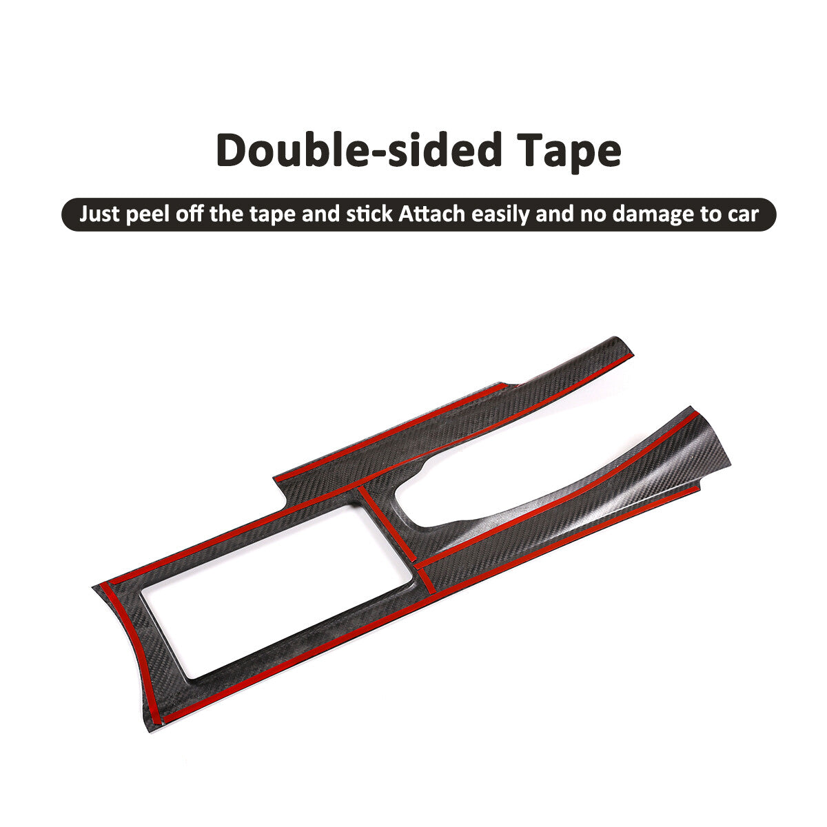 Real Carbon Fiber for Nissan GTR R35 Central Console Gear Shift Panel Cover 12