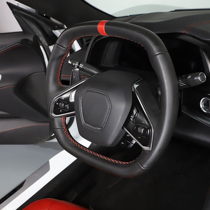 Matte Real Carbon Fiber Interior Exterior Trim Cover For Corvette C8 2020-25 57