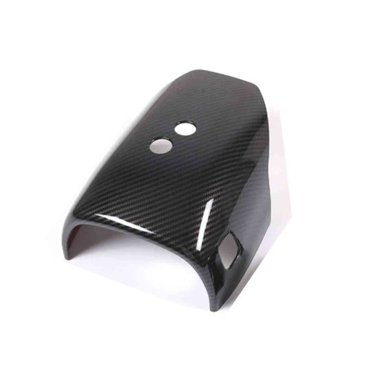 Carbon Fiber ABS Steering Wheel Base Lower Cover Trim For Corvette C8 2020-26 1