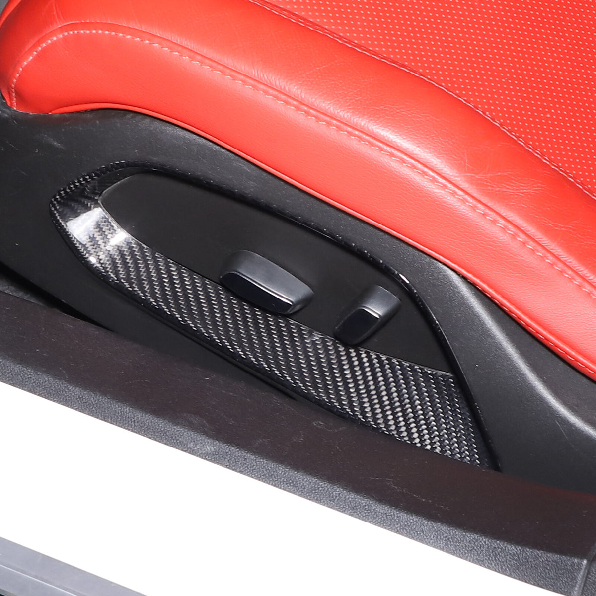 Real Dry Carbon Fiber Full Interior Center Set Trim Kit For Corvette C8 20-25 US - Styles 46-50 33