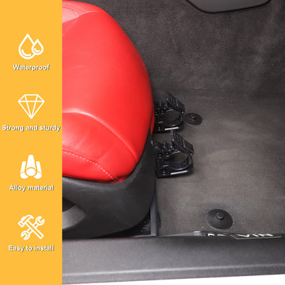 Passanger Side Under Seat Flashlight Holder Bracket Mount For Corvette C8 20-26 12