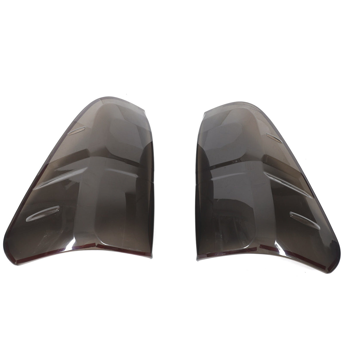 Smoked Black Rear Tail Light Guard Cover Trim Bezel For Toyota Hilux 2015-2019 6