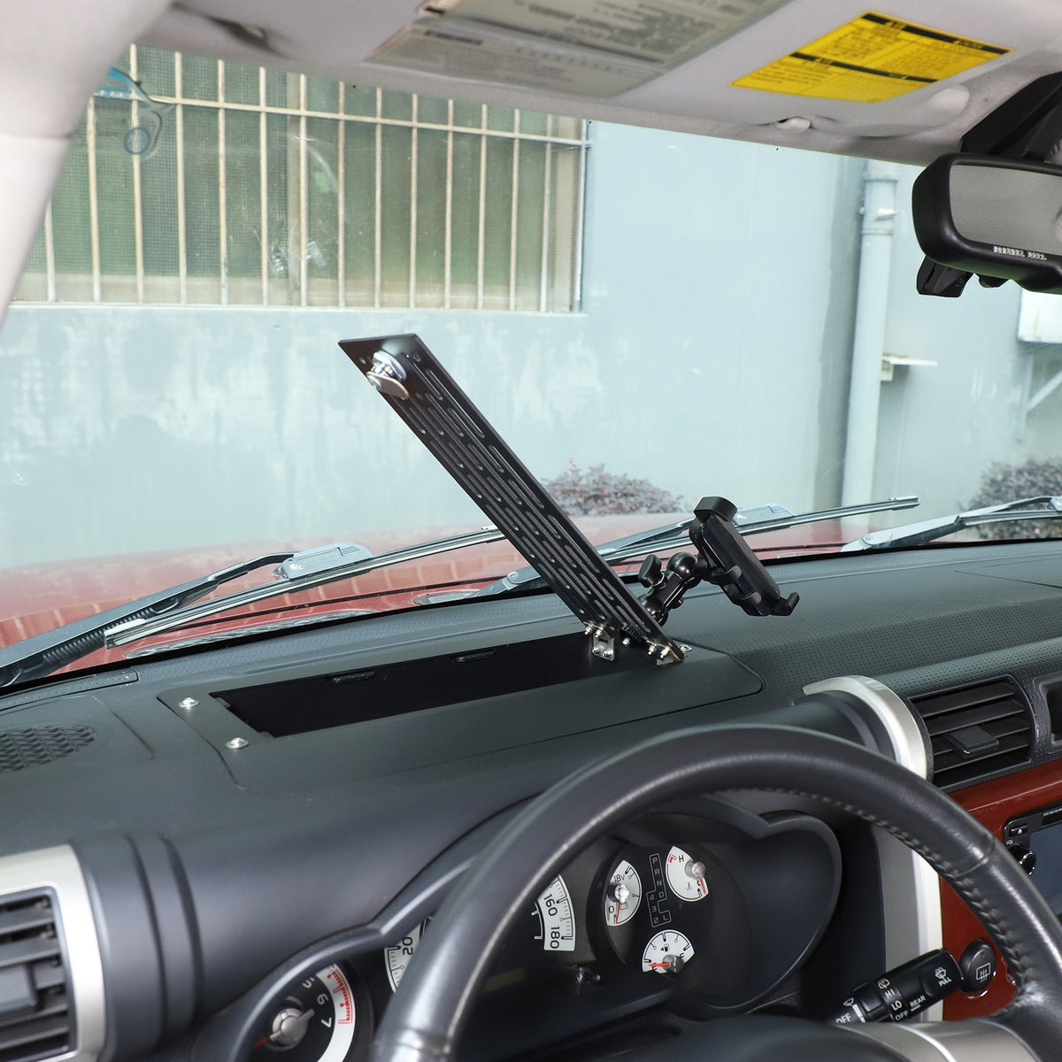Phone Holder with Dashboard Password Box For Toyota FJ Cruiser 2007-21 15