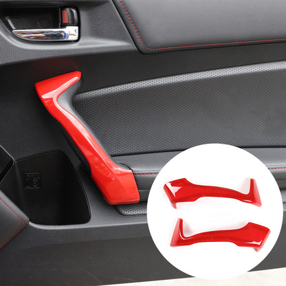 Interior Decorative Trim Red ABS For Toyota 86 Subaru BRZ 12-20 Scion FR-S US 7