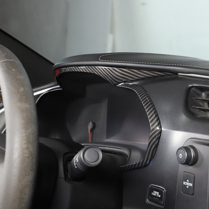 ABS Carbon Fiber Interior Center Console Panel Trim Set For Corvette C7 2014-19 - Variants 1-5 9