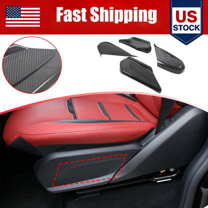Real Carbon Fiber Front Seat Side Panels Cover Trim For Benz G Class 2019-22 US 1