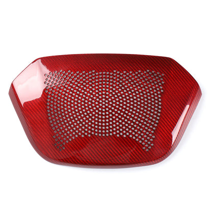 Real Carbon Fiber Rear Speaker Grill Cover For Corvette C8 2LT 3LT 2020+ 19