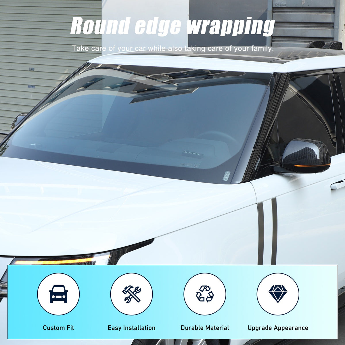 Real Carbon Fiber Side Mirror Cover For LR Range Rover Sport L461 Vogue L460 23+ 13