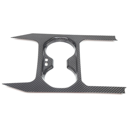 Real Carbon Fiber Center Water Cup Holder Trim For BMW 5 Series G60 i5 24+ US 7