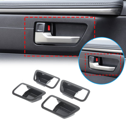 ABS Carbon Fiber Interior Set Cover Trim Kit For Toyota Tundra Sequoia SR 22+ - Styles 1-5 83