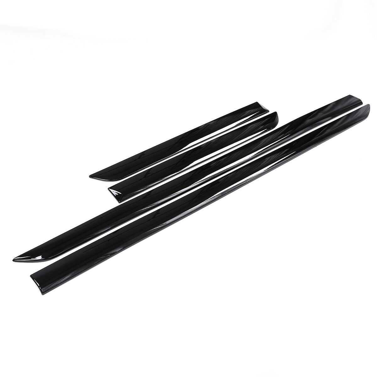 Gloss black Car Door Side Body Moulding Trim For LR Discovery 5 L462 17-21 US 2