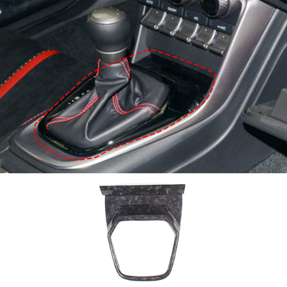 Forged Carbon Fiber Center Gear Panel Cover Trim For Toyota 86 Subaru BRZ 2022 2