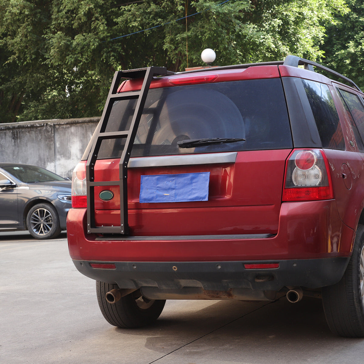 Off-Road Rear Hatch Tailgate Ladder For LR Freelander 2 LR2 L359 2007-15 US 21