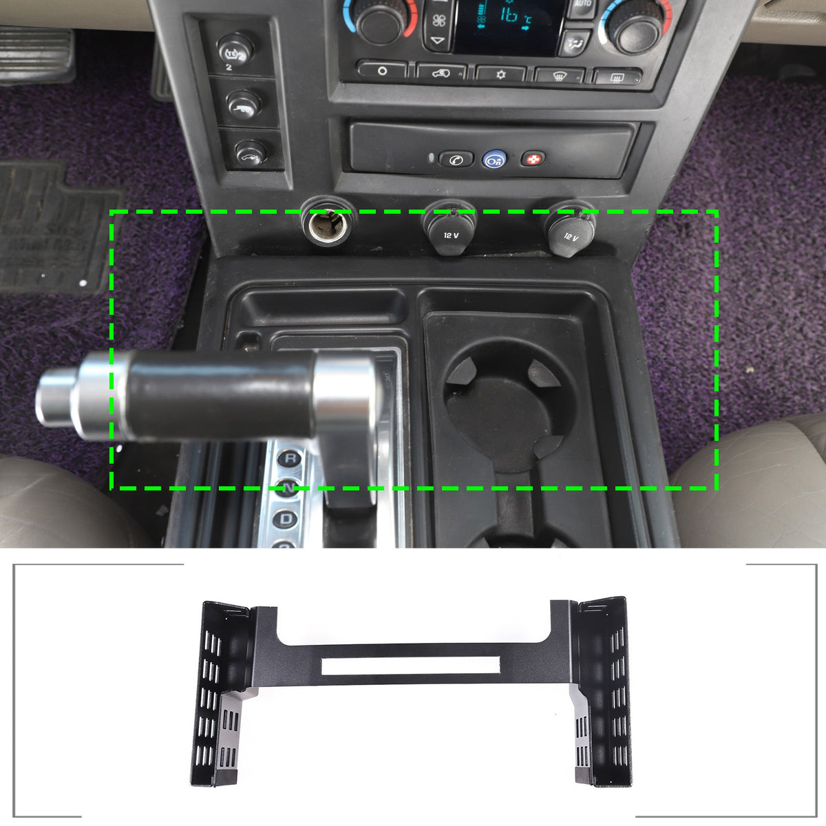 Gear Trunk Rear Side Rack Storage Box Window Molle Panel For Hummer H2 2003-2007 45