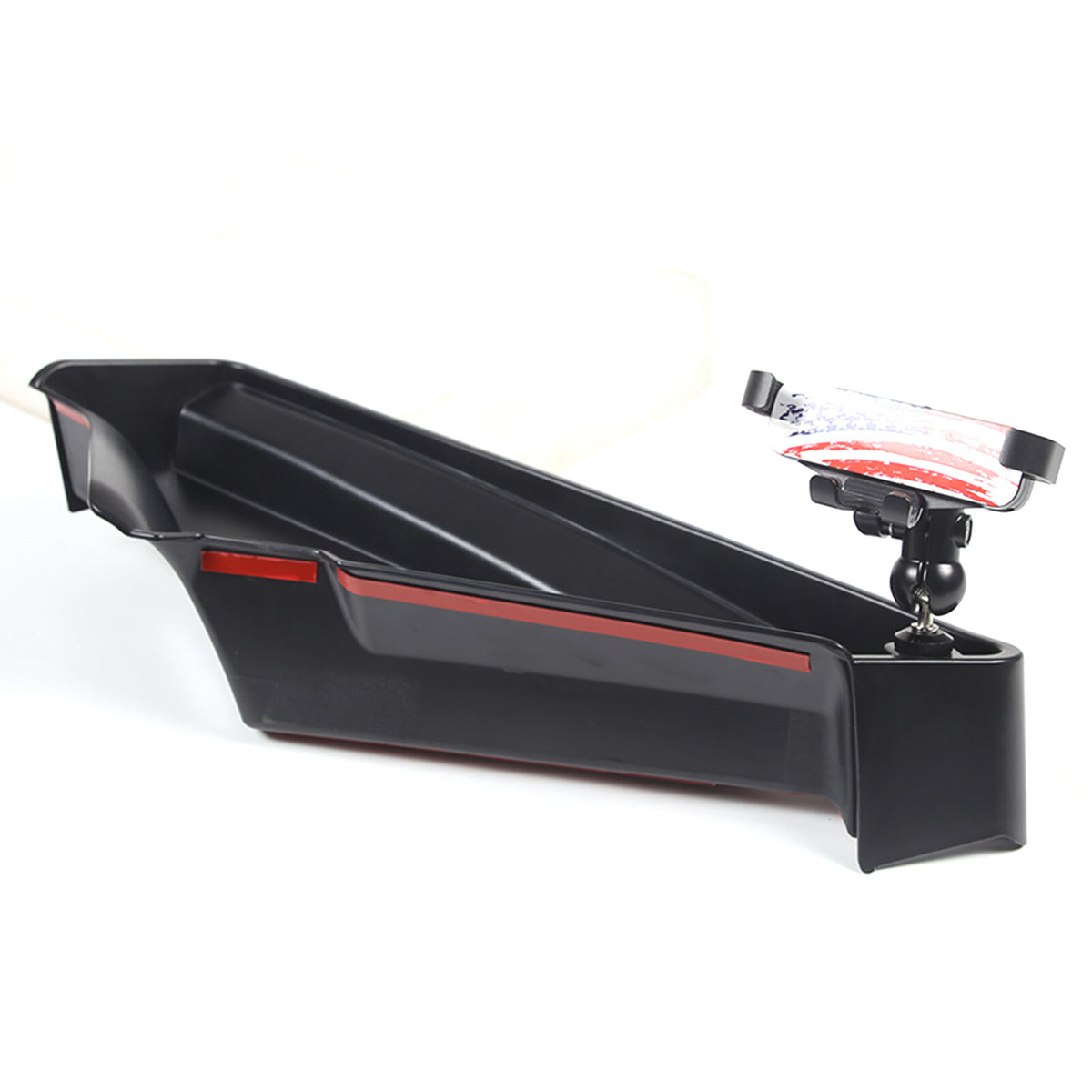 US Flag Display screen back Storage Box Organizer Tray Fit For Corvette C8 20-25 15