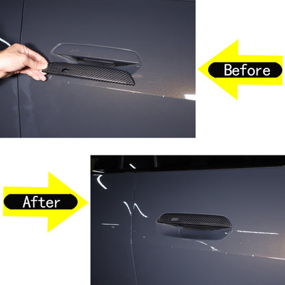 Real Carbon Fiber Exterior Side Handle Trim For BMW 4 series 430i 440i 22+ 2