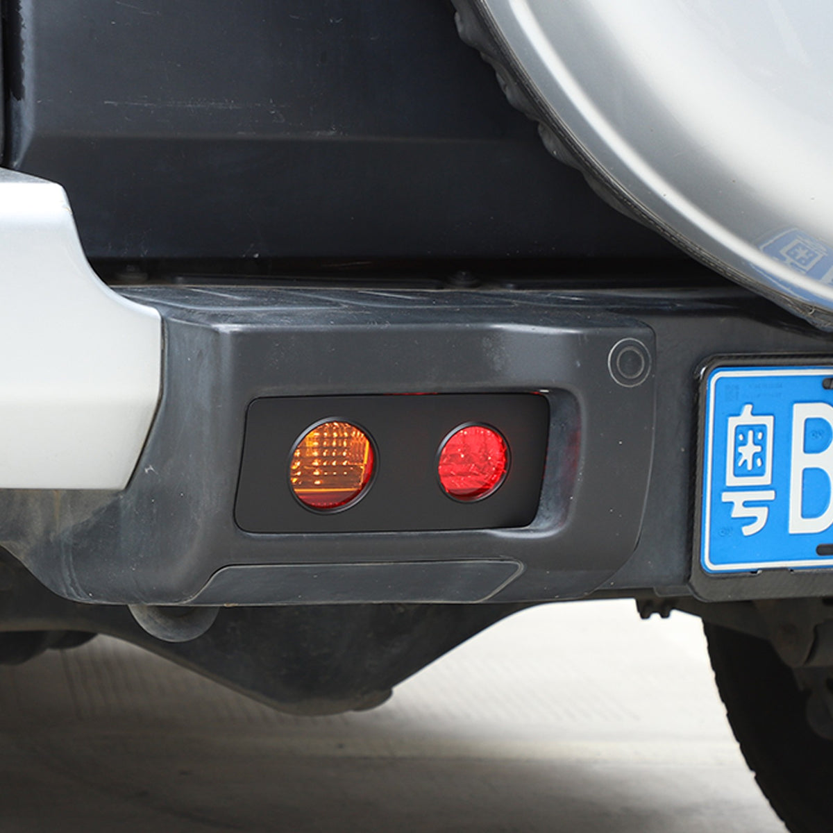 Matte Black ABS Full Exterior Cover Trim Set For Toyota FJ Cruiser 2007-2021 45